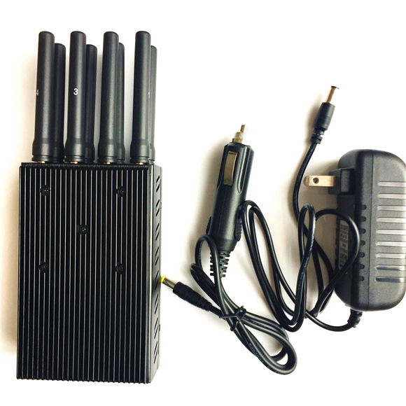 Tragbarer 8 Antennen 2G 3G 4G GPSL1 WiFi Lojack Störsender