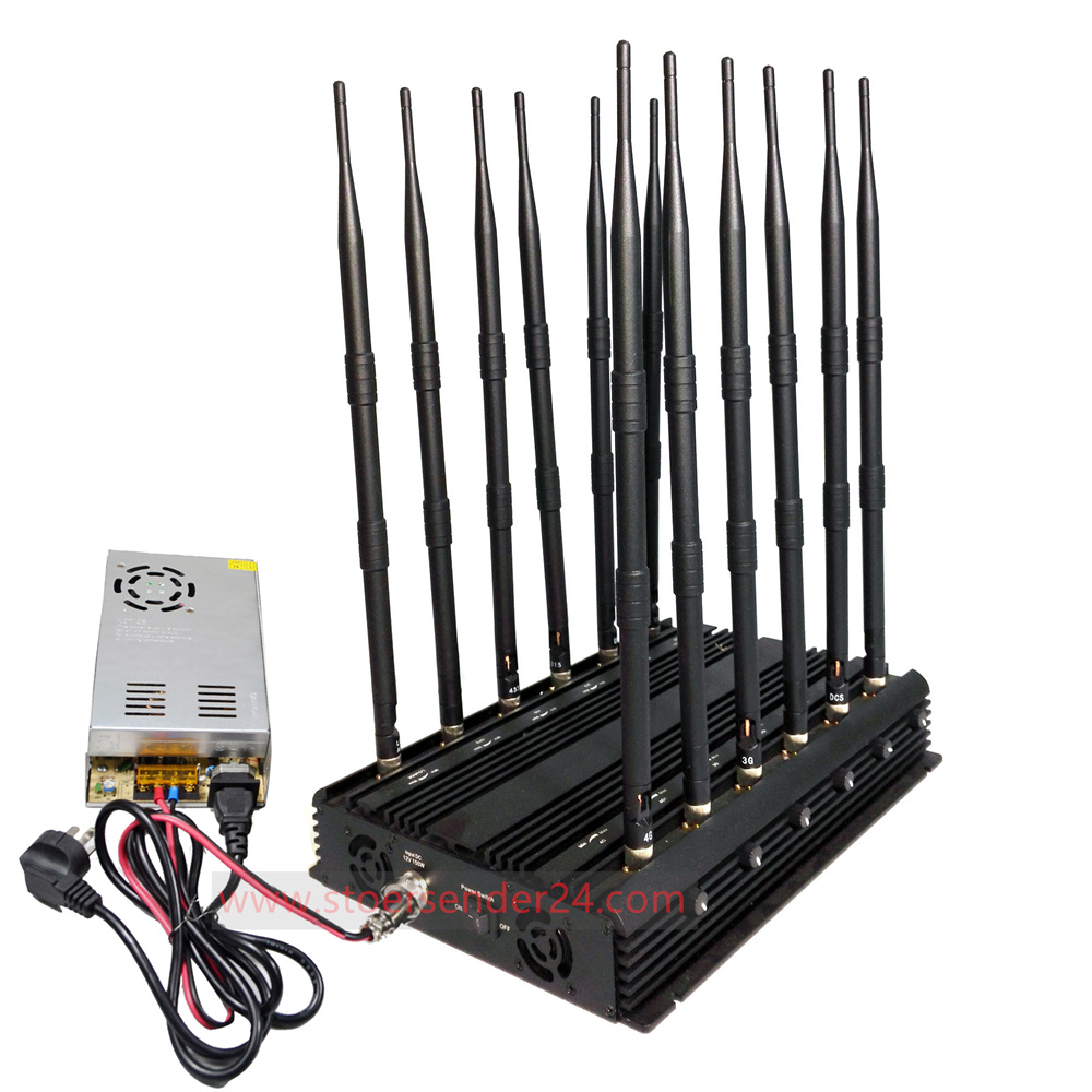 NEU 10 Antennes Handy Störsender 2G 3G 4G 5G & Wlan WiFi / Bluetooth störsender  Störsender & GPS & LoJack Signal Blockieren - Stoersender24